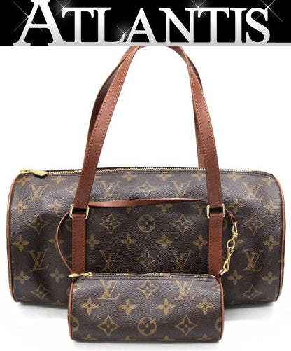 Louis Vuitton Papillon 30 Monogram Leather Bag Size ONE SIZE