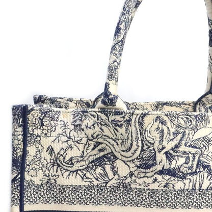 Christian Dior Book Tote Toile de Navy Bag Size ONE SIZE