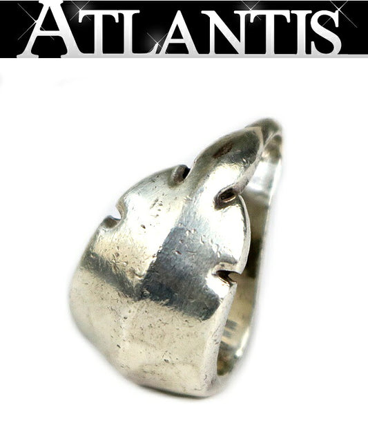 CHROME HEARTS Flare Knee Teardrop SV925 Silver Size ONE SIZE