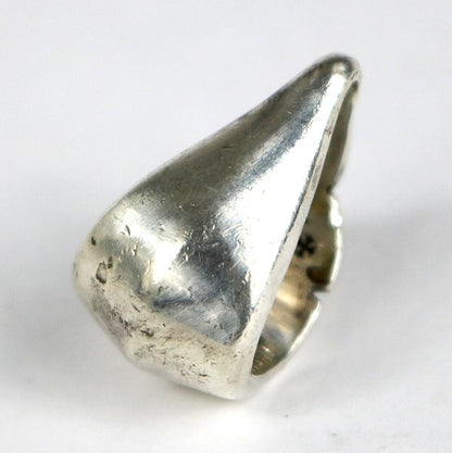 CHROME HEARTS Flare Knee Teardrop SV925 Silver Size ONE SIZE