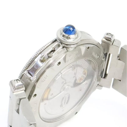 Cartier Pasha Grid 38mm Automatic Watch Silver Size ONE SIZE
