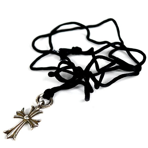 CHROME HEARTS Old Tiny CH Cross Silver Pendant Size ONE SIZE