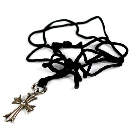 CHROME HEARTS Old Tiny CH Cross Silver Pendant Size ONE SIZE