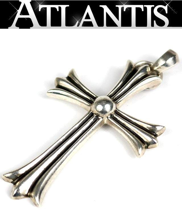 CHROME HEARTS Large Cross w/ Silver Pendant Size ONE SIZE