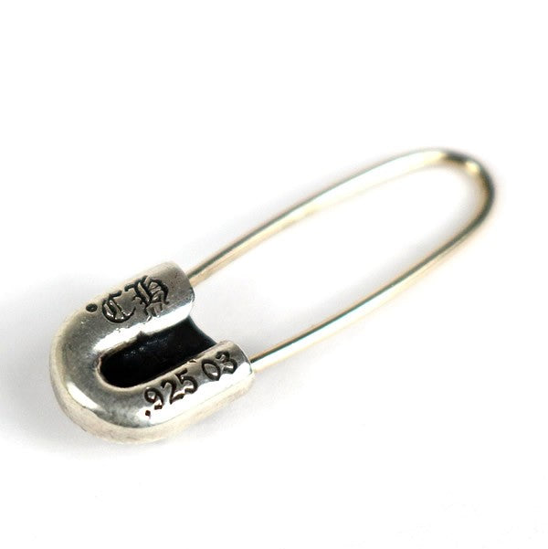 CHROME HEARTS Safety Pin Silver Earring Size ONE SIZE