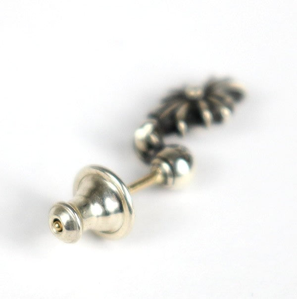 CHROME HEARTS Tiny E CH Plus Earring Silver Size ONE SIZE