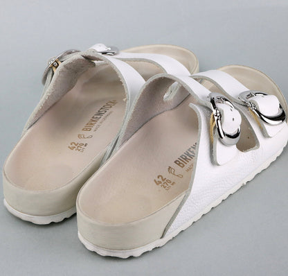 CHROME HEARTS x Birkenstock Arizona Sandals White Size EU 42