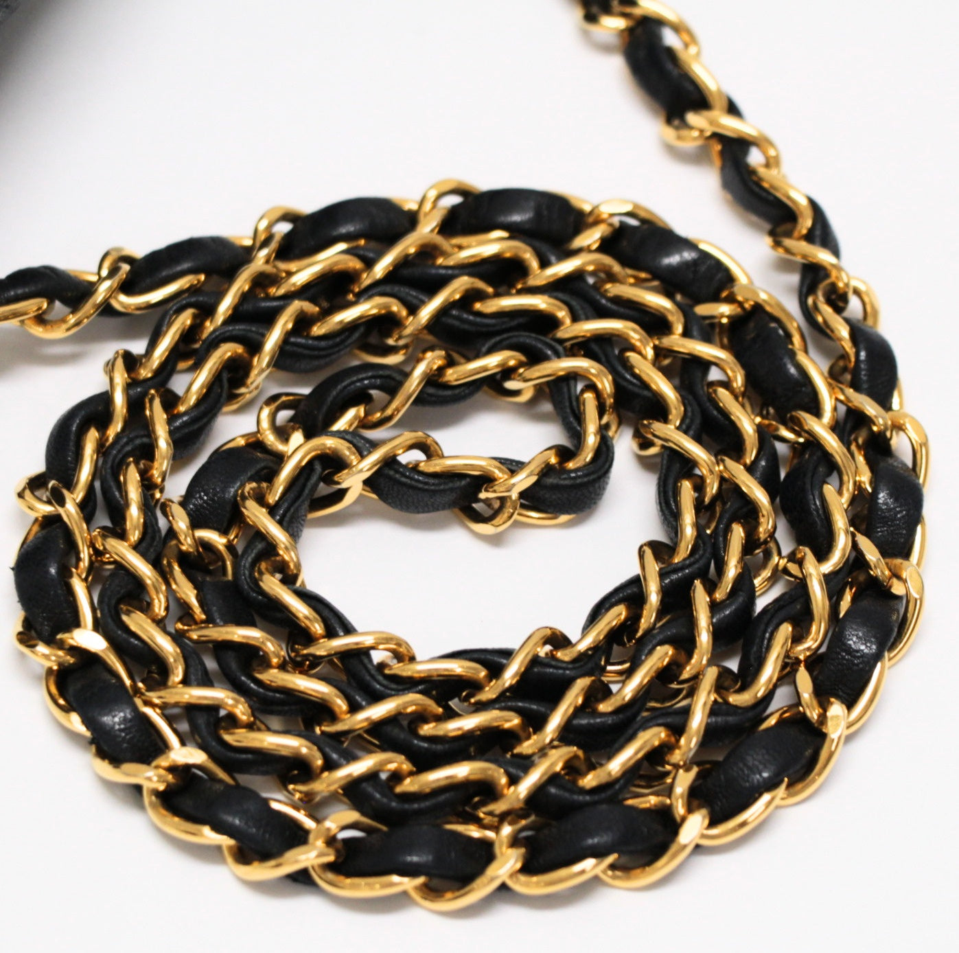 CHANEL Mini Matelasse 17 Lamb Chain Bag Black Size ONE SIZE