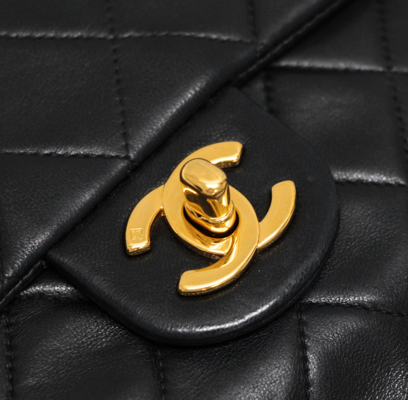 CHANEL Mini Matelasse 17 Lamb Chain Bag Black Size ONE SIZE