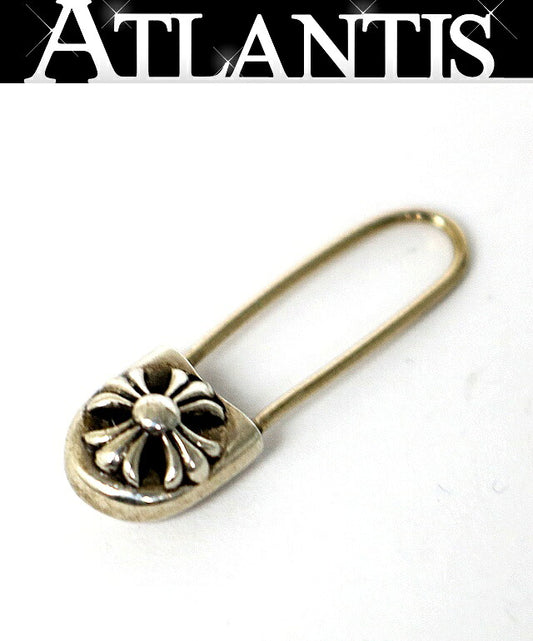 CHROME HEARTS Safety Pin CH Silver Earring Size ONE SIZE