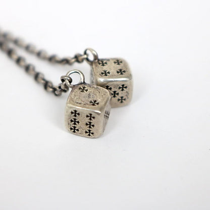 CHROME HEARTS CH Plus Chain Earring Silver Size ONE SIZE