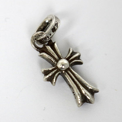 CHROME HEARTS New Babyfat Cross Charm Silver Size ONE SIZE