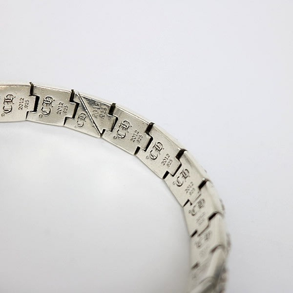 CHROME HEARTS Plus Pyramid 20 Bracelet Silver Size ONE SIZE