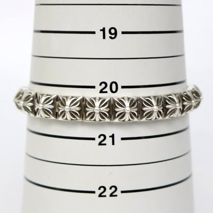 CHROME HEARTS Plus Pyramid 20 Bracelet Silver Size ONE SIZE
