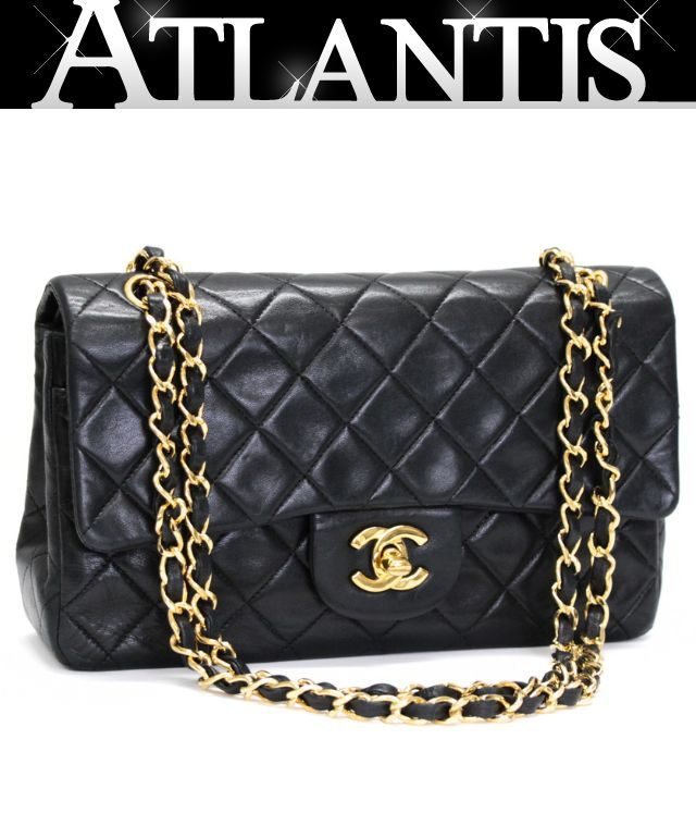 CHANEL Matelasse 23 Double Flap Shoulder Bag Size ONE SIZE