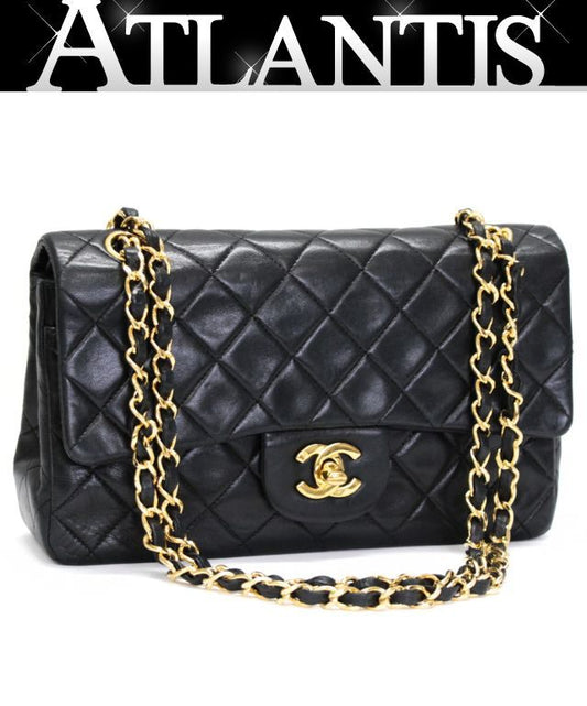 CHANEL Matelasse 23 Double Flap Shoulder Bag Size ONE SIZE