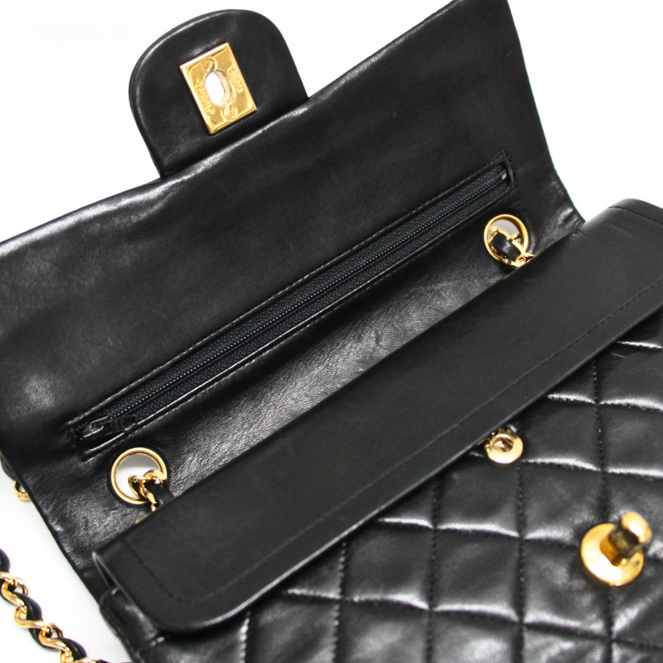 CHANEL Matelasse 23 Double Flap Shoulder Bag Size ONE SIZE