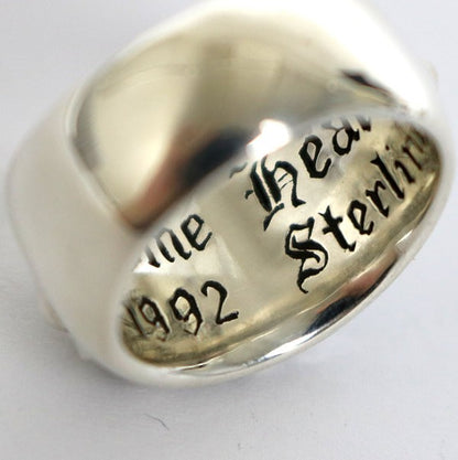 CHROME HEARTS Floral Cross Silver Ring Size ONE SIZE