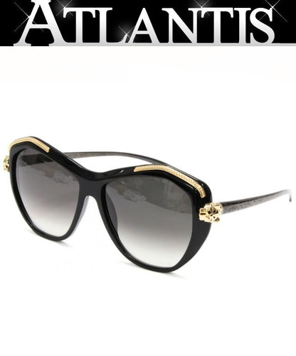 Cartier Panthere Black & Gold Sunglasses Size ONE SIZE