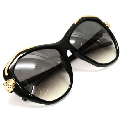 Cartier Panthere Black & Gold Sunglasses Size ONE SIZE