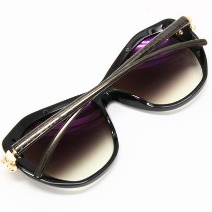 Cartier Panthere Black & Gold Sunglasses Size ONE SIZE