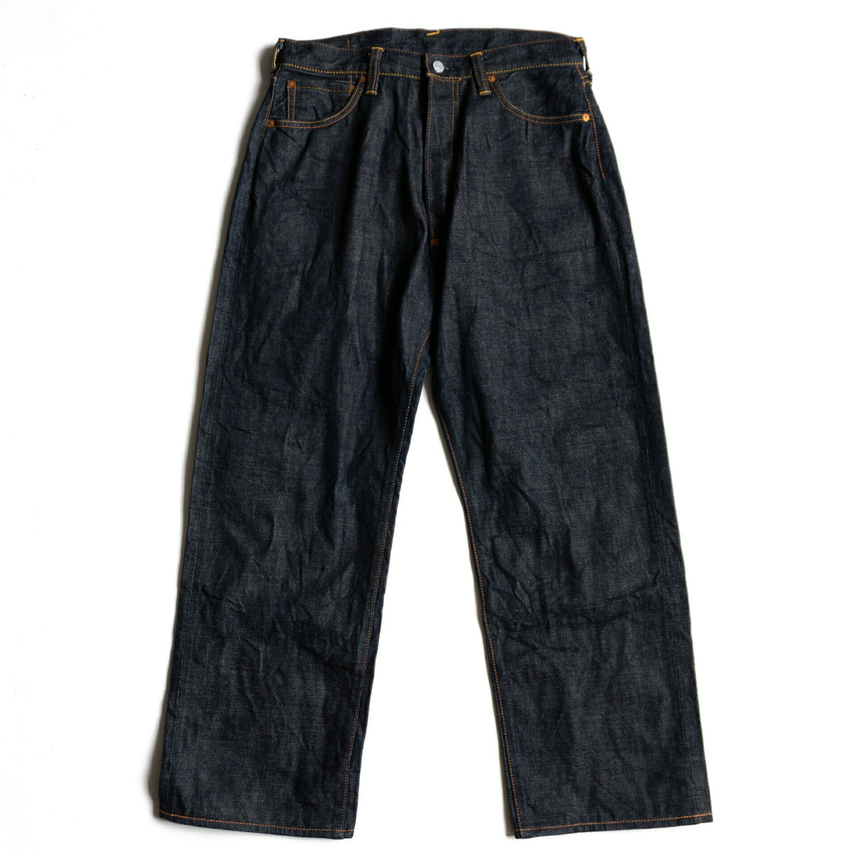 Evisu x ANDY SOUWER Andy Souwer Jeans Denim Pants Black Size 33×35
