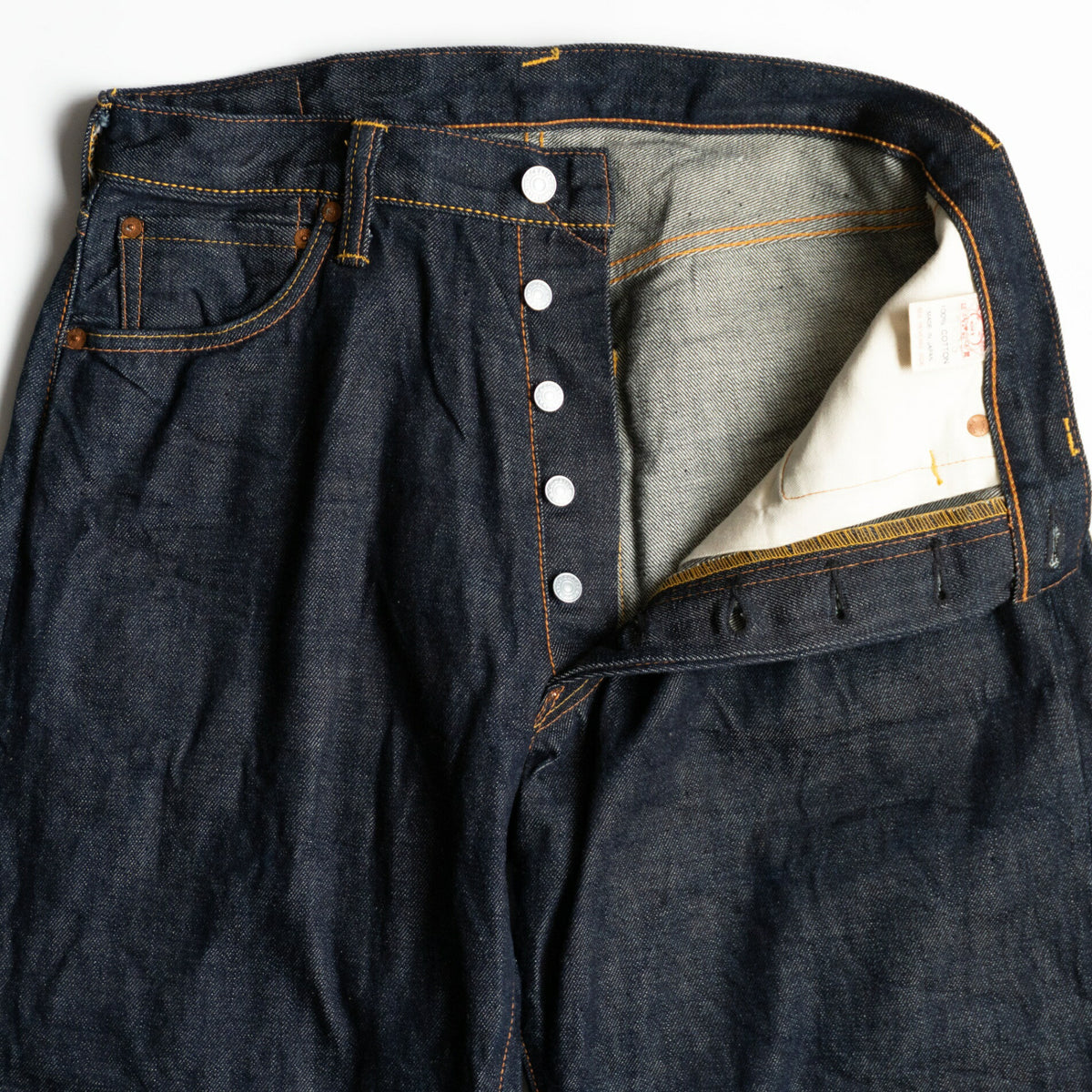 Evisu x ANDY SOUWER Andy Souwer Jeans Denim Pants Black Size 33×35