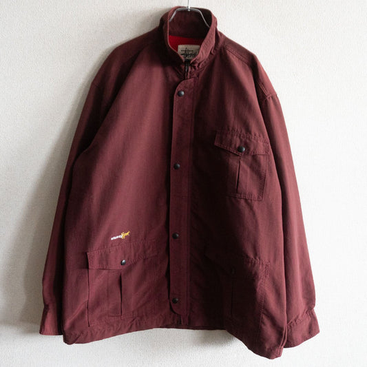 Stussy 90S Nylon Zip-Up Jacket Size XL