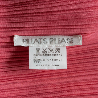 PLEATS PLEASE Pleated knit top T-Shirt Size 3