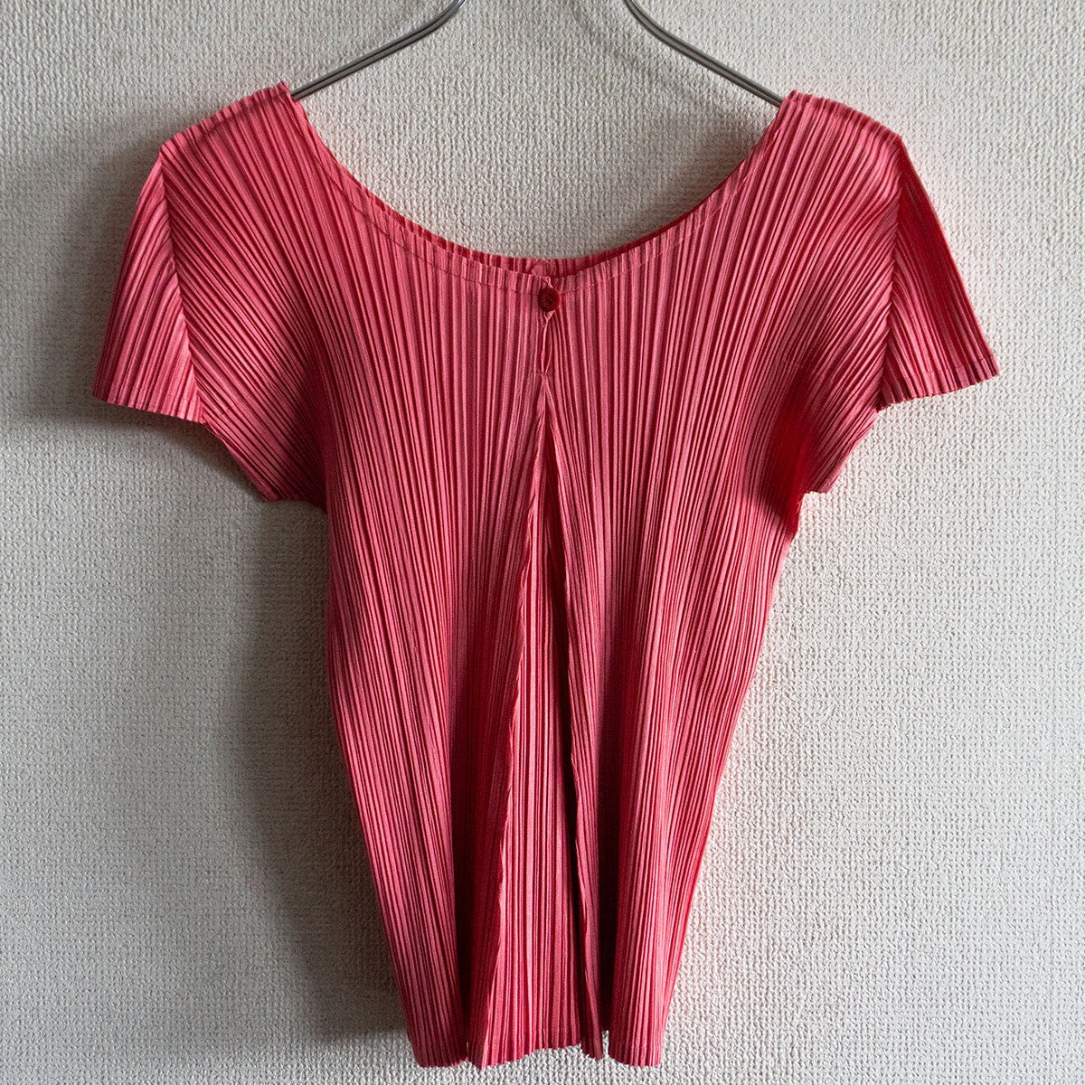 PLEATS PLEASE Pleated knit top T-Shirt Size 3