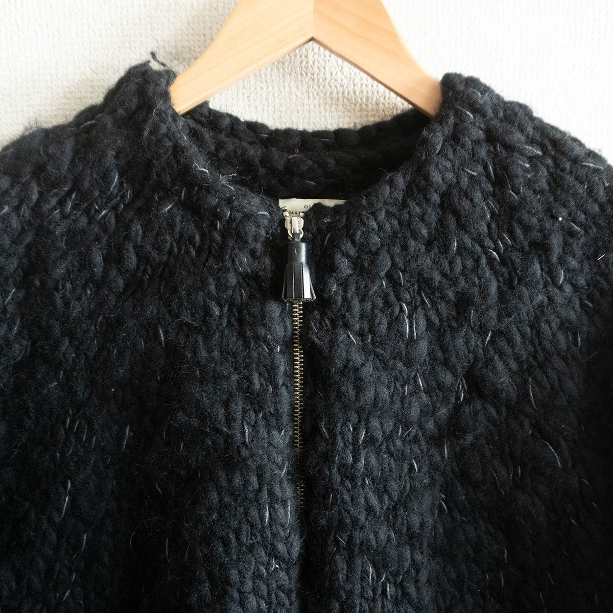 Old Joe BOTTLE-NECK HAND COWCHAINSWEATER Jacket Size 40