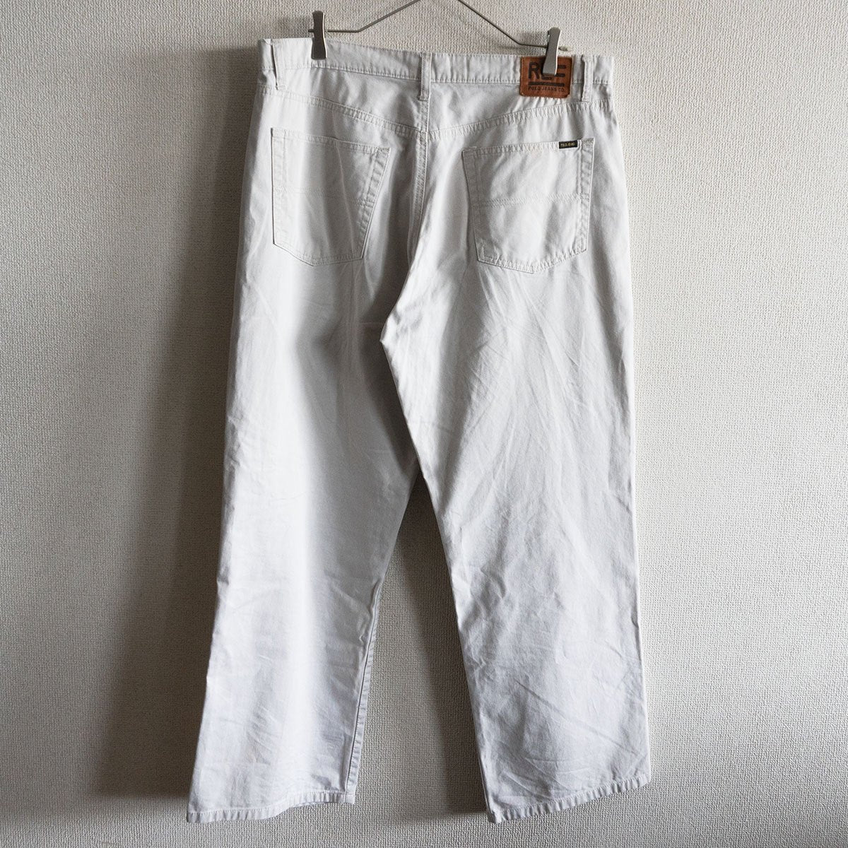 POLO JEANS Cotton Wide Slacks Size 36