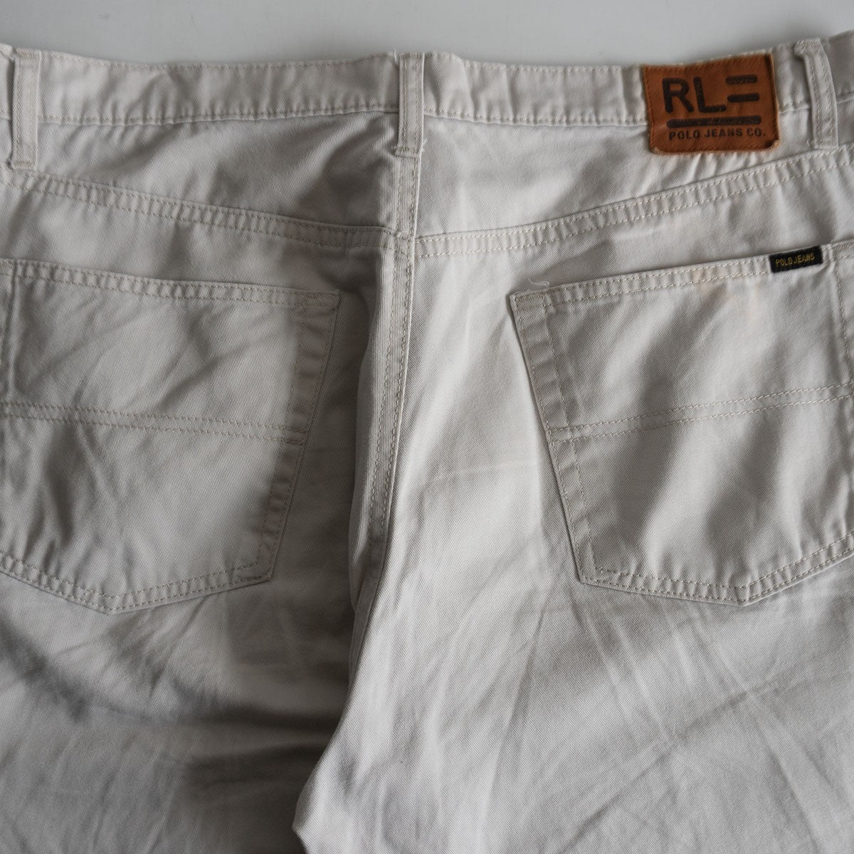 POLO JEANS Cotton Wide Slacks Size 36