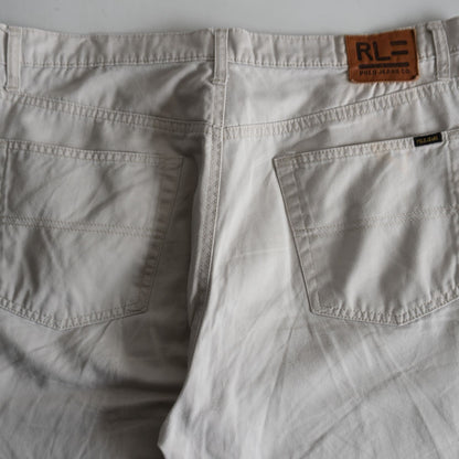 POLO JEANS Cotton Wide Slacks Size 36