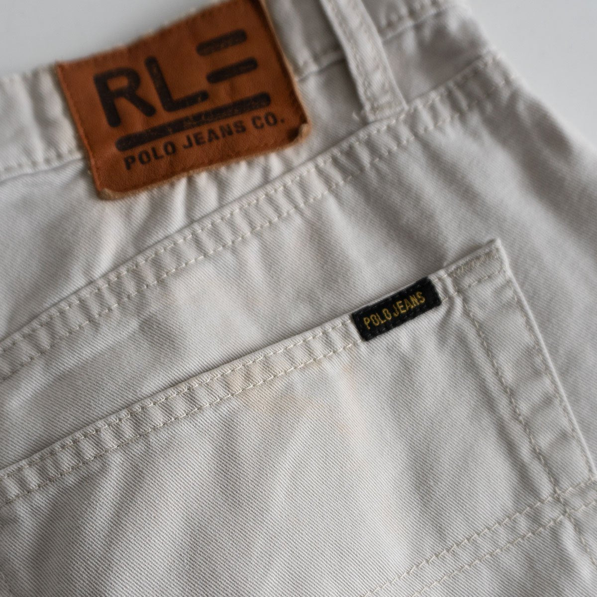 POLO JEANS Cotton Wide Slacks Size 36