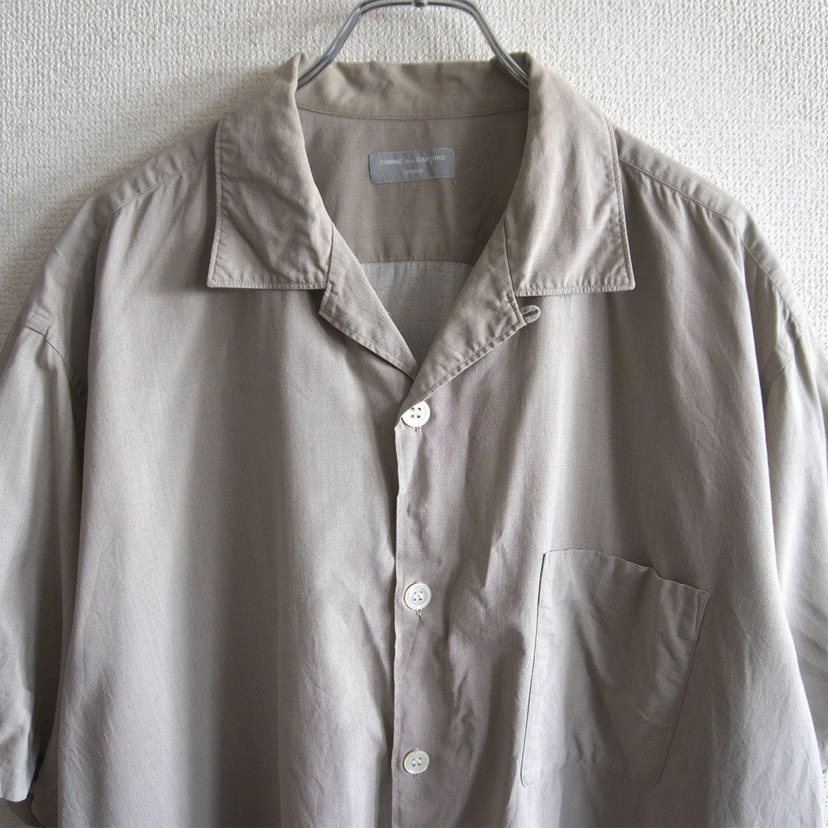 Comme des Garcons 98 90s Rayon Camp Shirt Size XL