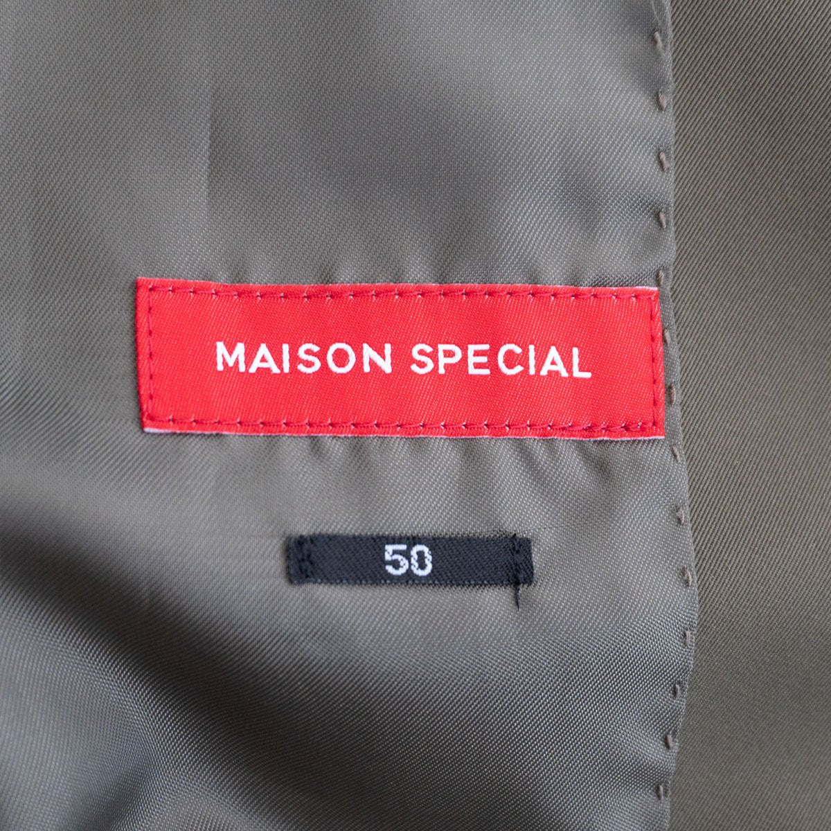 MAISON SPECIAL 2-Button Tech Suit Jacket Size 50