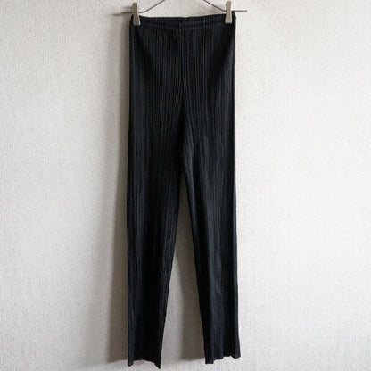 PLEATS PLEASE Pleated Pants Black Size 1