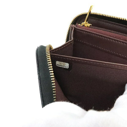 CHANEL Matelasse Caviar Skin Wallet Black Size ONE SIZE