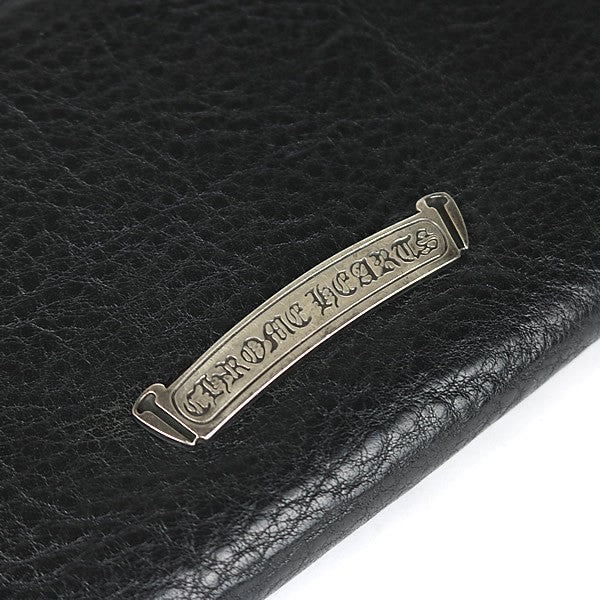 CHROME HEARTS Judy Leather Long Wallet Black Size ONE SIZE