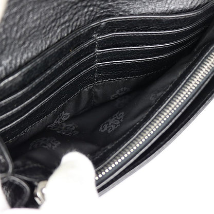 CHROME HEARTS Judy Leather Long Wallet Black Size ONE SIZE