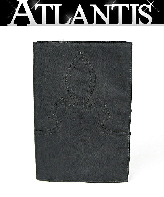CHROME HEARTS Flare Knee Notebook Cover Black
