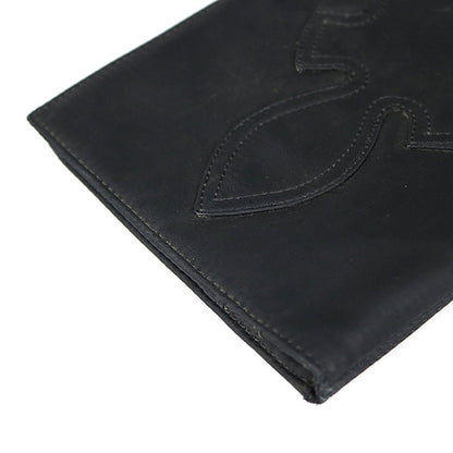 CHROME HEARTS Flare Knee Notebook Cover Black