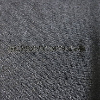 CHROME HEARTS Y NOT Cross Patch Hoodie Black Size XL
