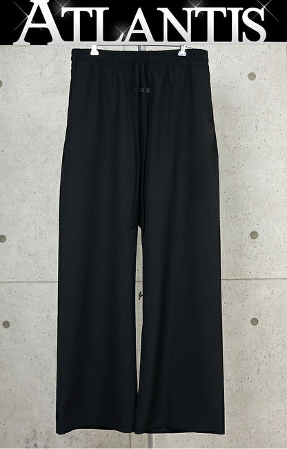 FEAR OF GOD Ripstop Leather Trousers Black Size M