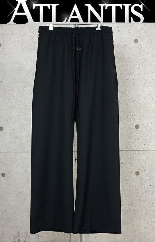 FEAR OF GOD Ripstop Leather Trousers Black Size M