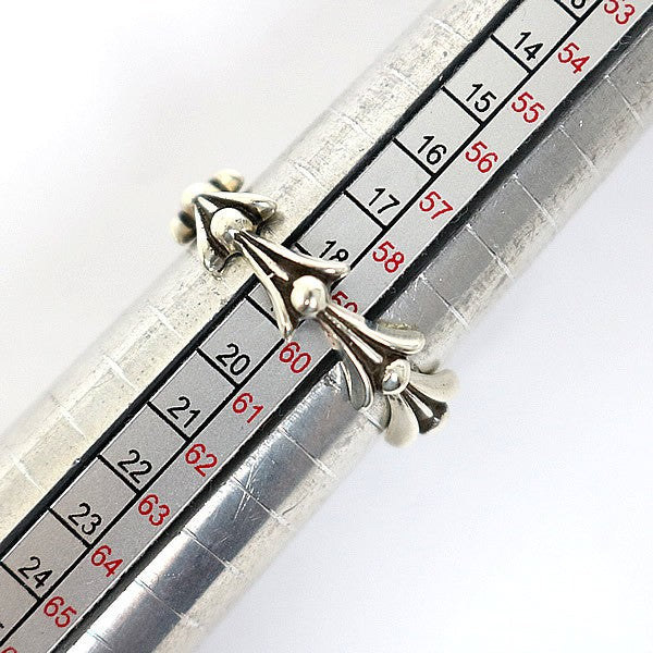 CHROME HEARTS Cross Tail Ring Silver Size ONE SIZE