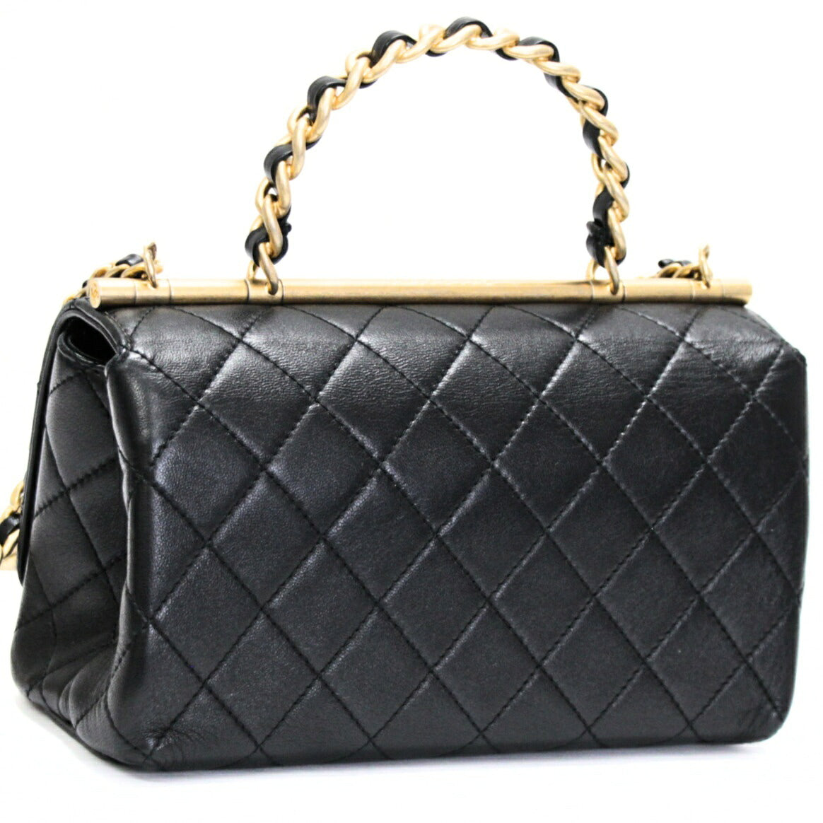 CHANEL Matelasse 20 Lambskin Top 2-Way Bag Size ONE SIZE
