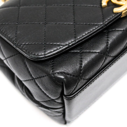 CHANEL Matelasse 20 Lambskin Top 2-Way Bag Size ONE SIZE