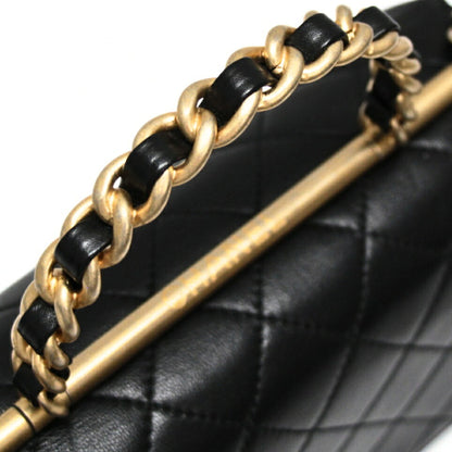 CHANEL Matelasse 20 Lambskin Top 2-Way Bag Size ONE SIZE